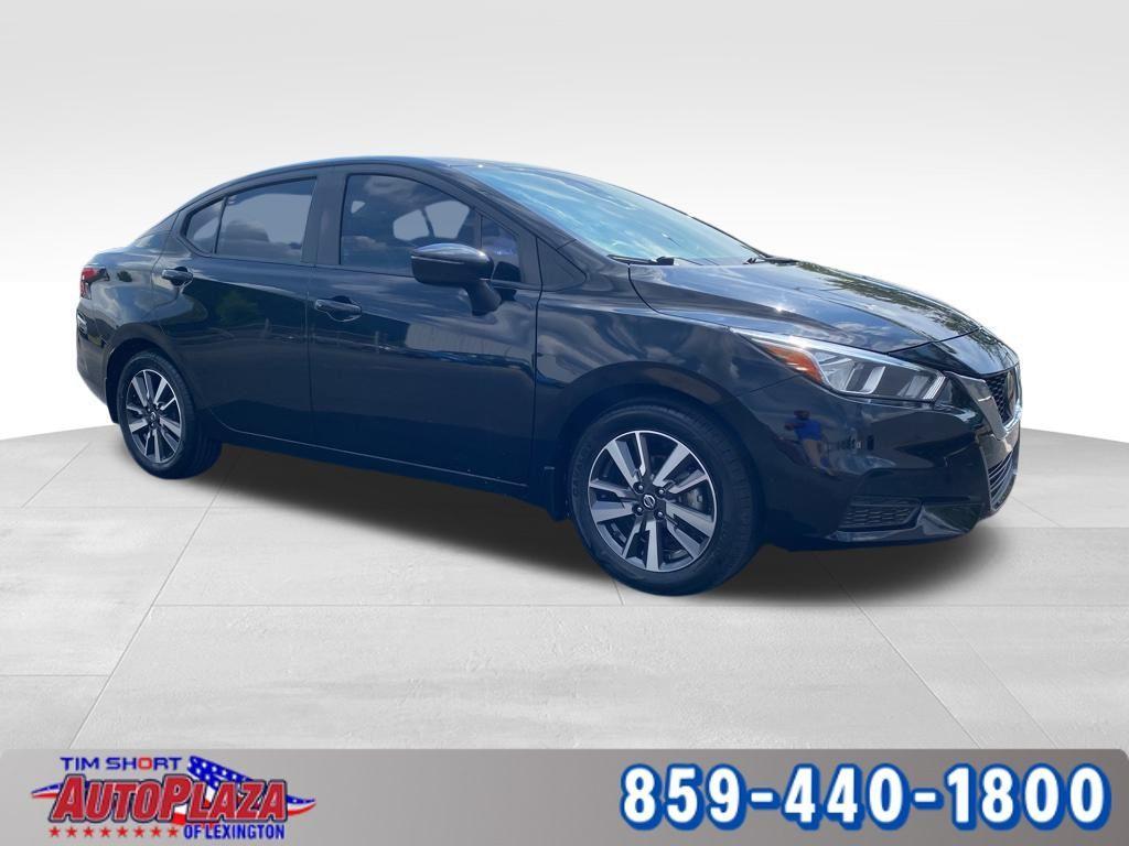 used 2021 Nissan Versa car, priced at $13,800
