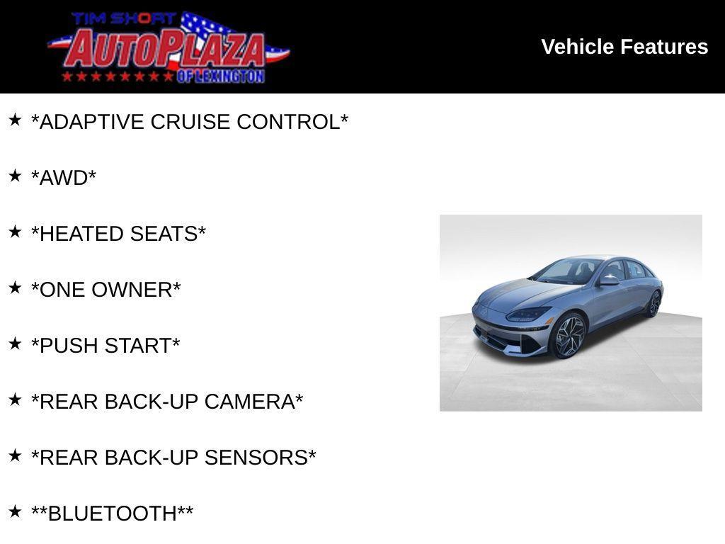 used 2023 Hyundai IONIQ 6 car, priced at $28,500