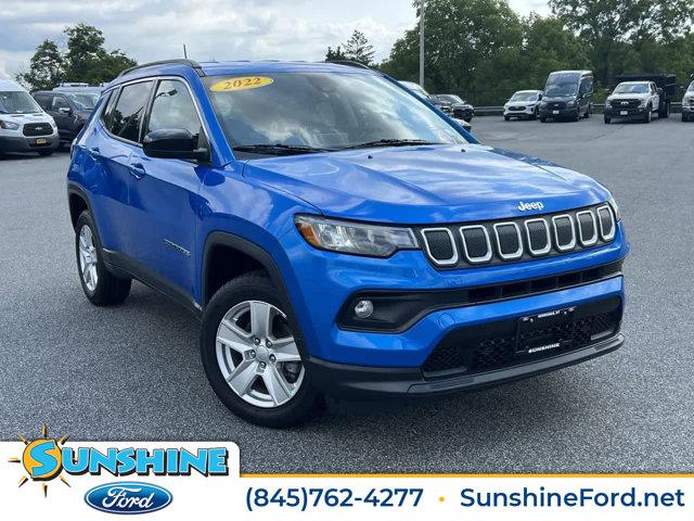 used 2022 Jeep Compass car, priced at $21,995