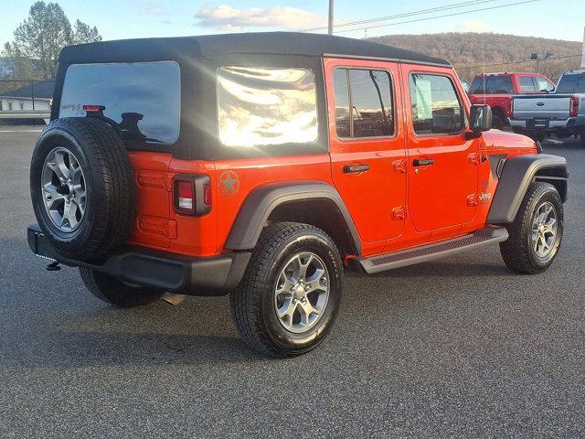 used 2020 Jeep Wrangler Unlimited car, priced at $28,000