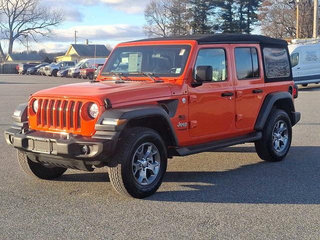 used 2020 Jeep Wrangler Unlimited car, priced at $28,000