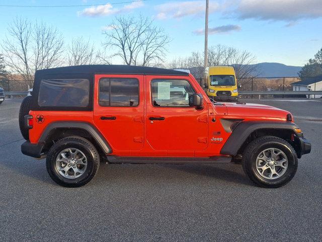 used 2020 Jeep Wrangler Unlimited car, priced at $28,000