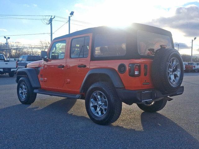 used 2020 Jeep Wrangler Unlimited car, priced at $28,000