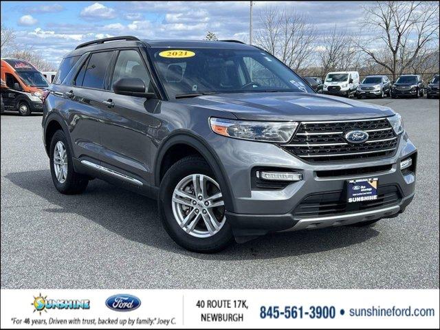 used 2021 Ford Explorer car, priced at $36,100