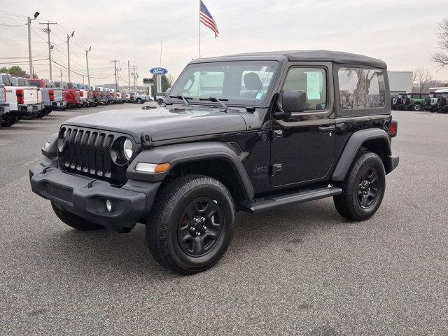 used 2021 Jeep Wrangler car, priced at $26,900