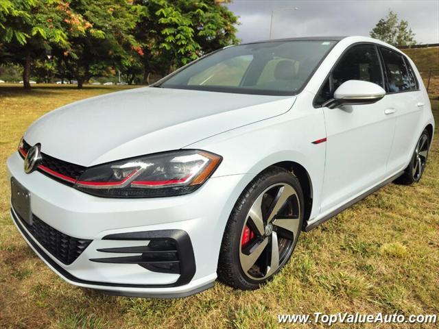 used 2020 Volkswagen Golf GTI car, priced at $29,182