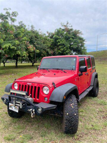 used 2017 Jeep Wrangler Unlimited car, priced at $27,171