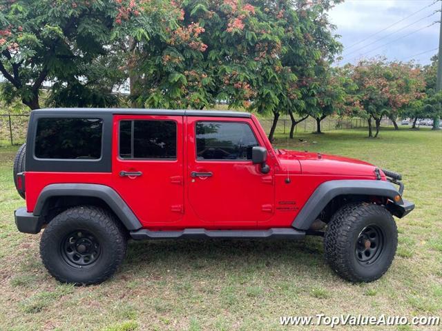 used 2017 Jeep Wrangler Unlimited car, priced at $27,171