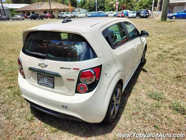 used 2016 Chevrolet Sonic car