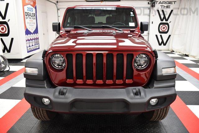 used 2022 Jeep Wrangler car, priced at $35,588