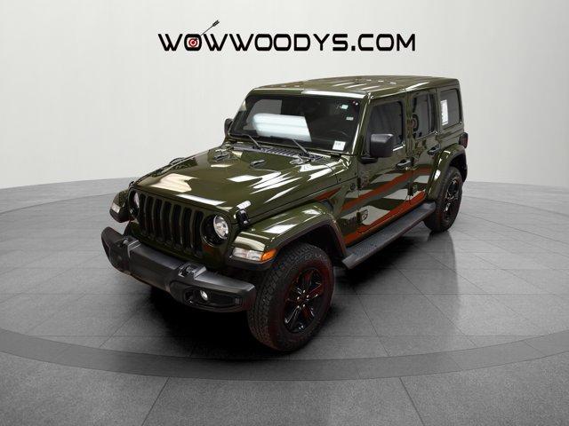 used 2021 Jeep Wrangler Unlimited car, priced at $48,378