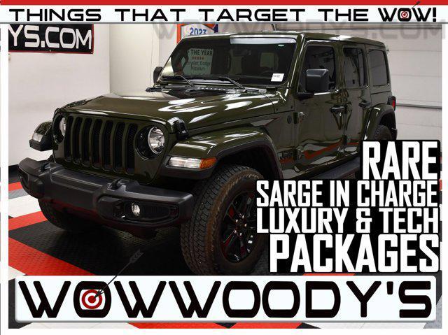 used 2021 Jeep Wrangler Unlimited car, priced at $52,888