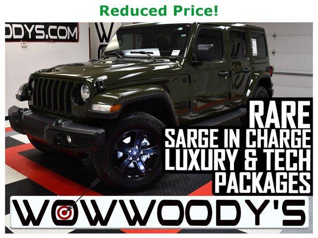 used 2021 Jeep Wrangler Unlimited car, priced at $48,378