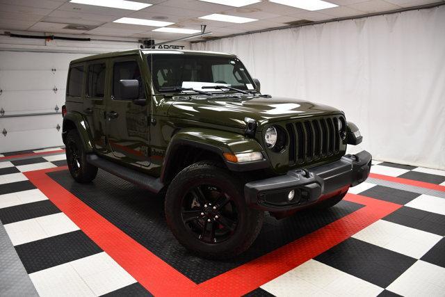 used 2021 Jeep Wrangler Unlimited car, priced at $48,378