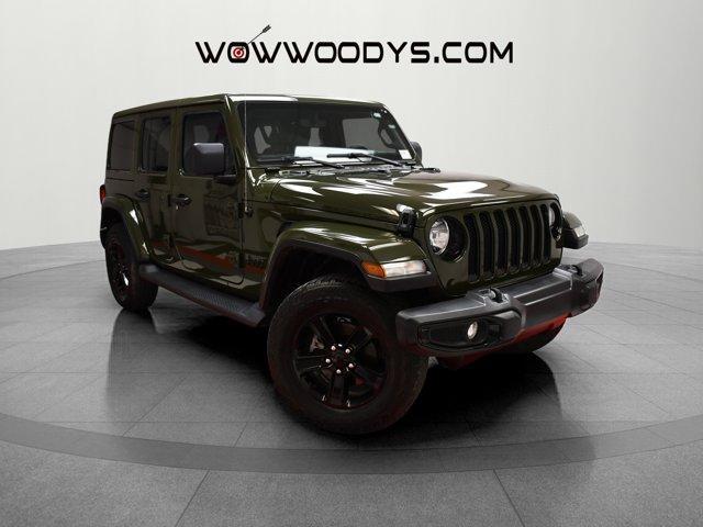 used 2021 Jeep Wrangler Unlimited car, priced at $48,378