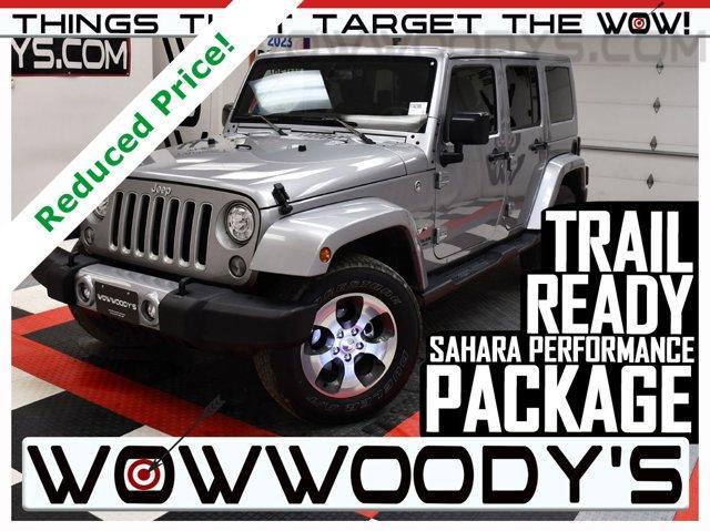 used 2017 Jeep Wrangler Unlimited car, priced at $26,664