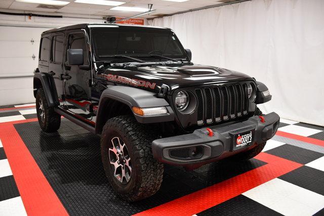 used 2021 Jeep Wrangler Unlimited car, priced at $45,648