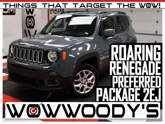 used 2018 Jeep Renegade car, priced at $24,538