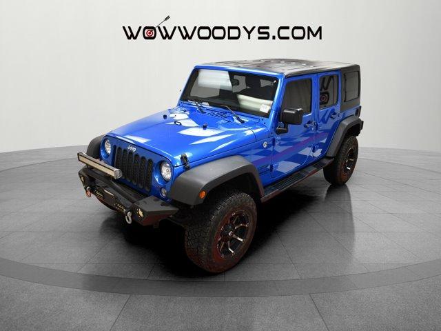 used 2015 Jeep Wrangler Unlimited car, priced at $19,997