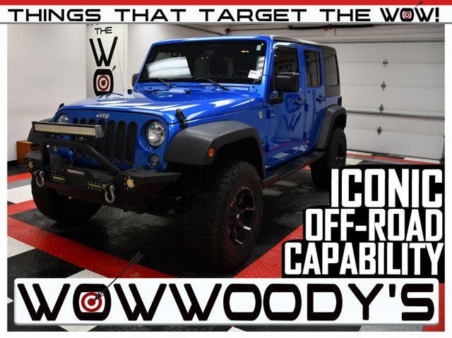 used 2015 Jeep Wrangler Unlimited car, priced at $19,997