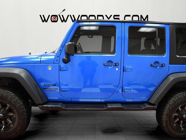 used 2015 Jeep Wrangler Unlimited car, priced at $19,997