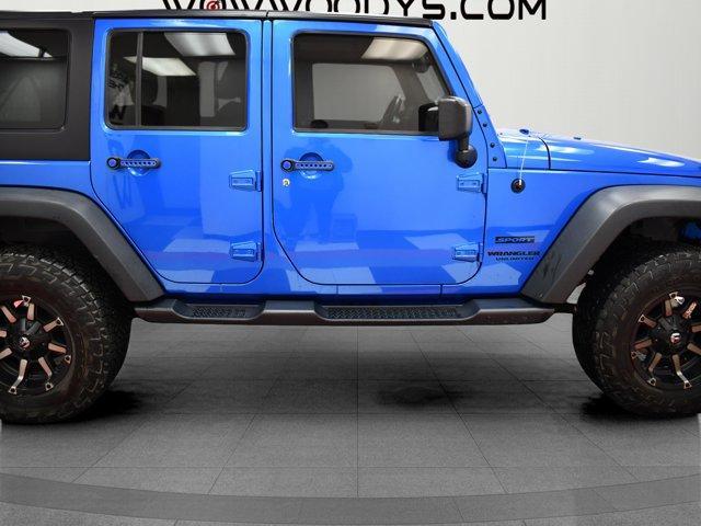 used 2015 Jeep Wrangler Unlimited car, priced at $19,997