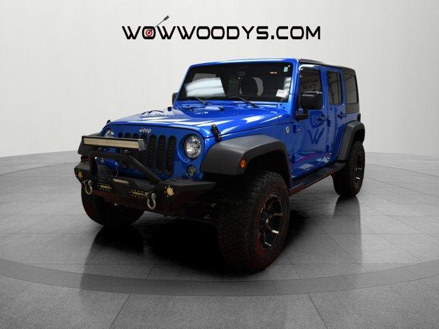 used 2015 Jeep Wrangler Unlimited car, priced at $19,997