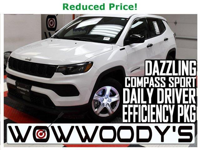 used 2023 Jeep Compass car, priced at $24,735