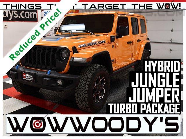 used 2021 Jeep Wrangler Unlimited 4xe car, priced at $41,472