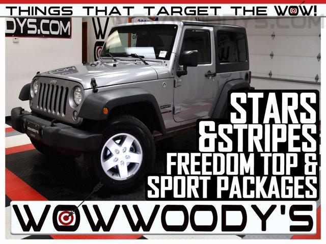 used 2016 Jeep Wrangler car, priced at $15,888