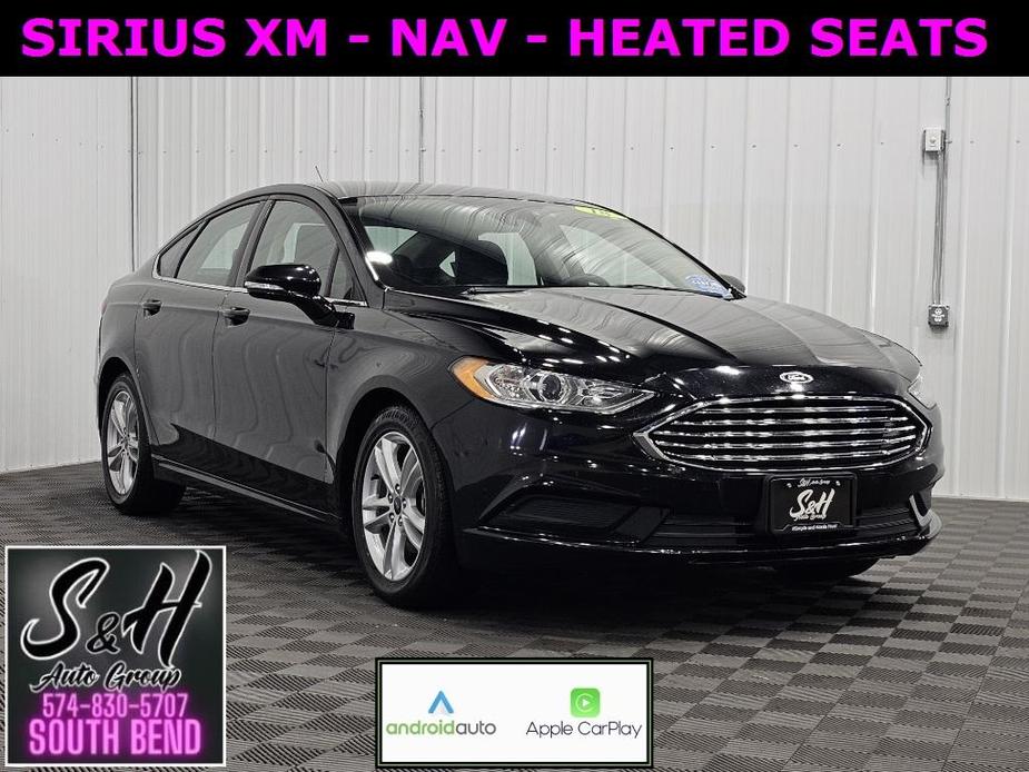 used 2018 Ford Fusion car, priced at $14,995