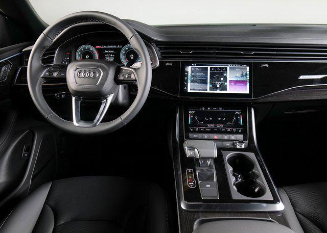 new 2025 Audi Q8 car, priced at $85,865