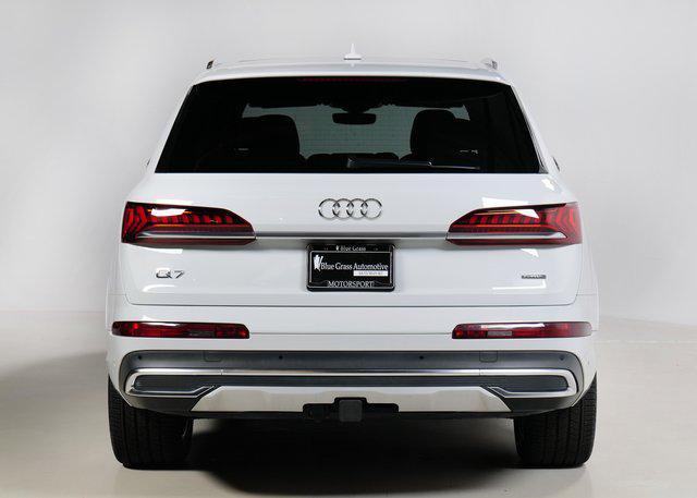 used 2021 Audi Q7 car, priced at $36,990