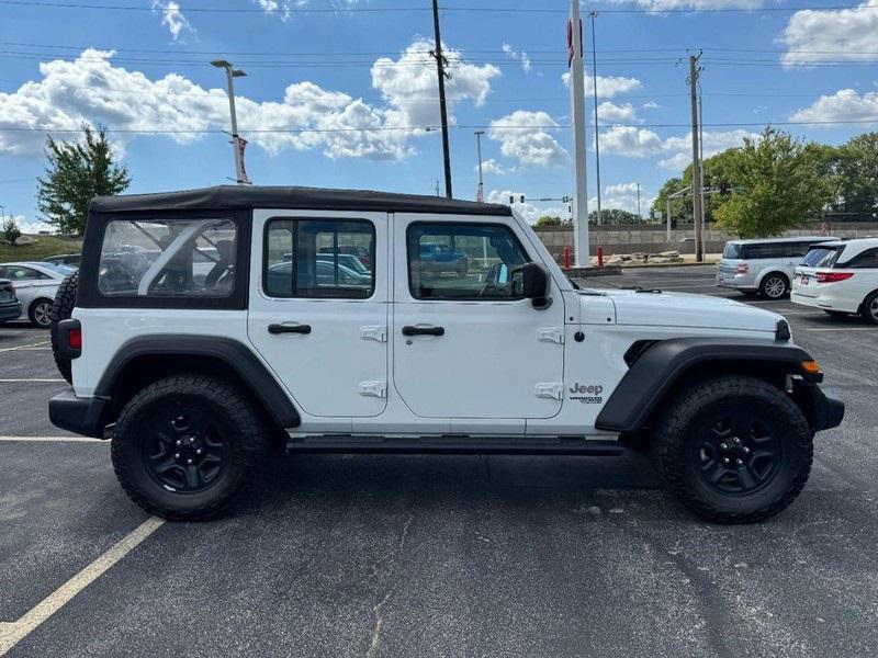used 2021 Jeep Wrangler Unlimited car, priced at $22,500