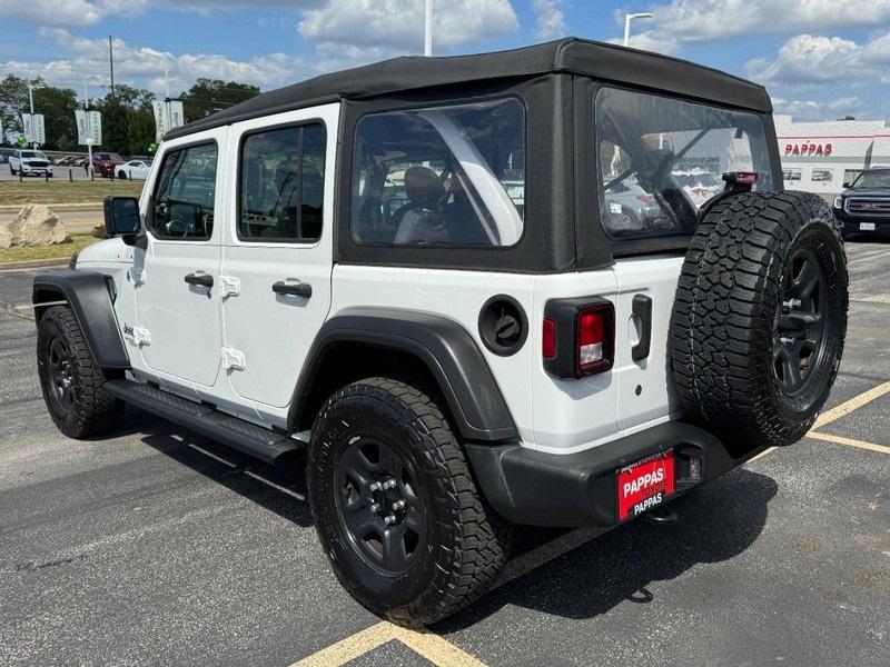 used 2021 Jeep Wrangler Unlimited car, priced at $22,500