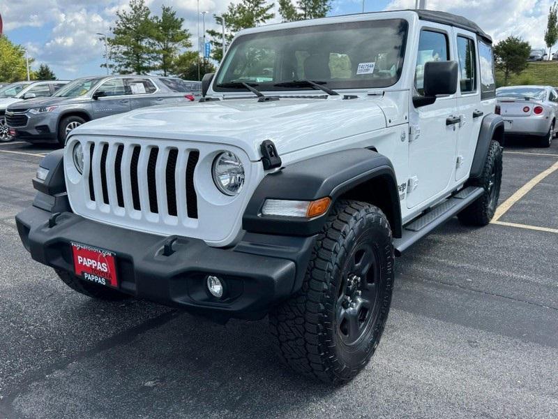 used 2021 Jeep Wrangler Unlimited car, priced at $22,500