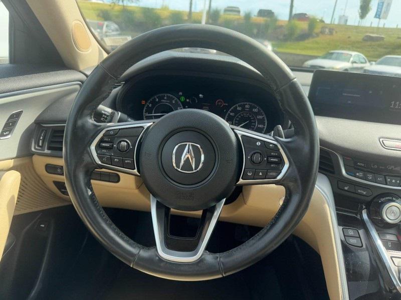 used 2021 Acura TLX car, priced at $20,500