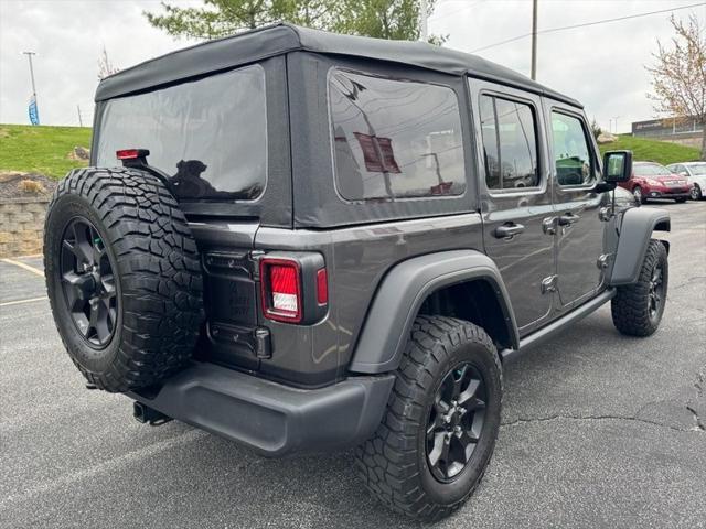 used 2022 Jeep Wrangler Unlimited car, priced at $32,500