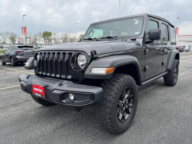 used 2022 Jeep Wrangler Unlimited car, priced at $32,500