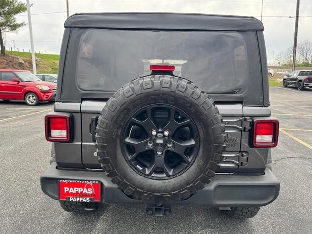 used 2022 Jeep Wrangler Unlimited car, priced at $32,500