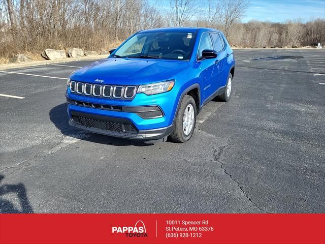 used 2022 Jeep Compass car, priced at $19,900