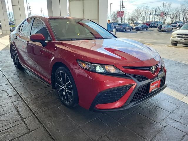 used 2021 Toyota Camry car, priced at $19,500