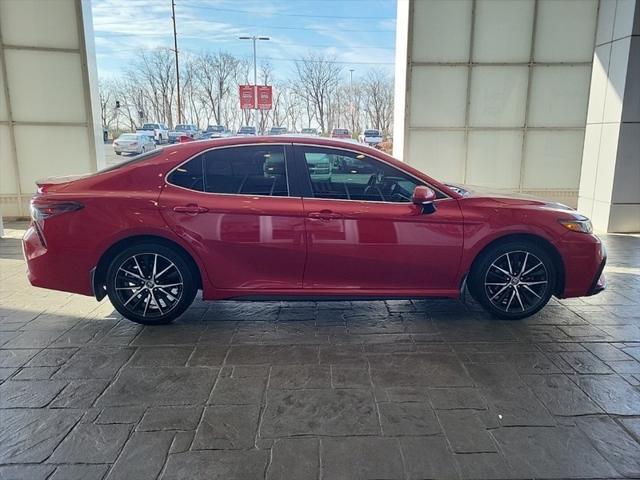 used 2021 Toyota Camry car, priced at $19,500