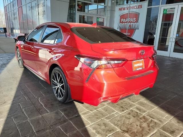 used 2021 Toyota Camry car, priced at $19,500