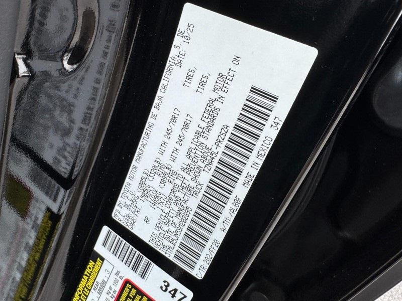 new 2025 Toyota Tacoma car, priced at $45,699