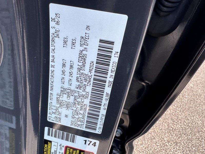 new 2025 Toyota Tacoma car, priced at $45,579