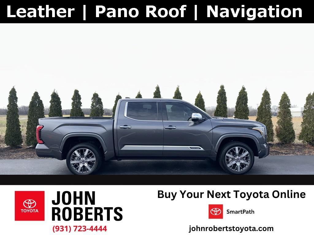 used 2023 Toyota Tundra Hybrid car, priced at $56,392