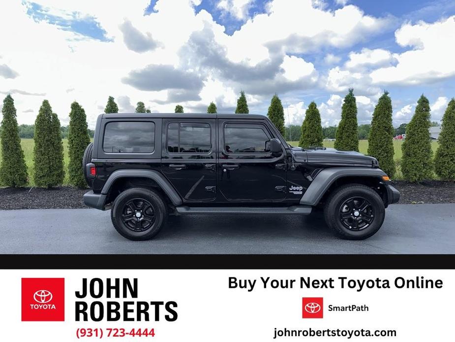 used 2019 Jeep Wrangler Unlimited car, priced at $29,804