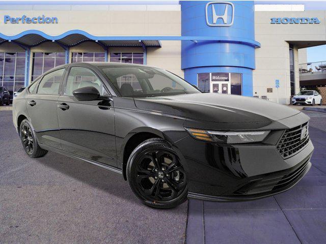 new 2025 Honda Accord car, priced at $31,710