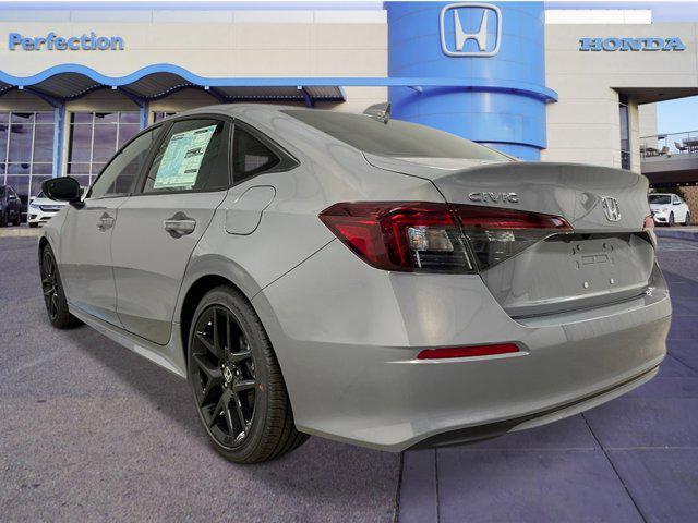 new 2025 Honda Civic car, priced at $27,800